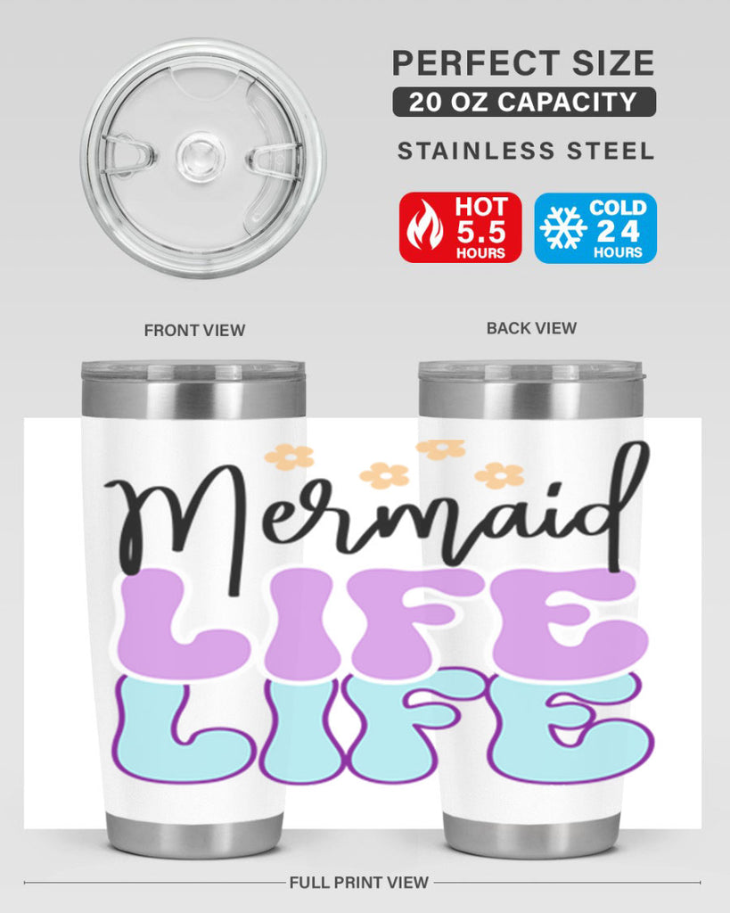 Mermaid Life 430#- mermaid- Tumbler