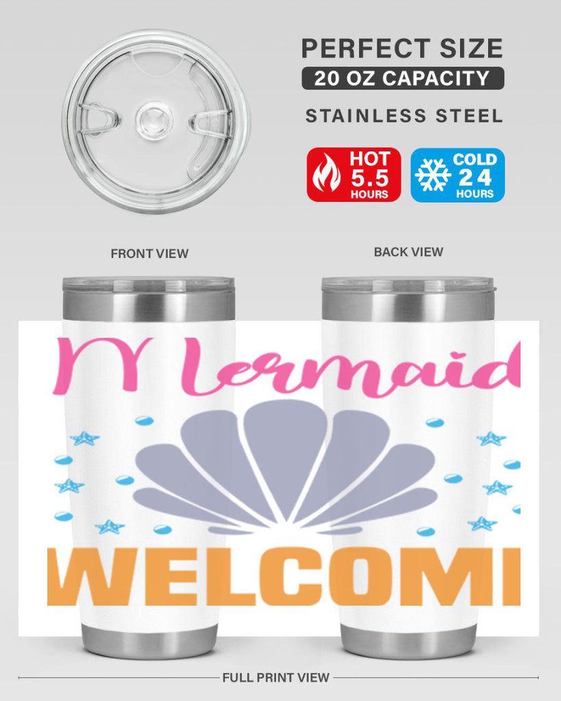 Mermaid Welcome Design 467#- mermaid- Tumbler