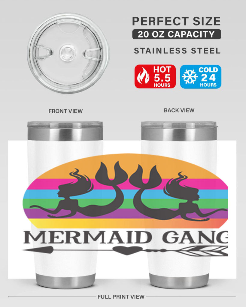 Mermaid gang 402#- mermaid- Tumbler