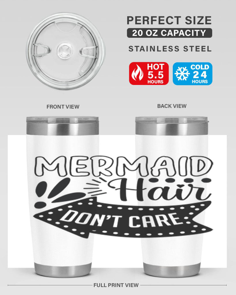 Mermaid hair dont care 403#- mermaid- Tumbler