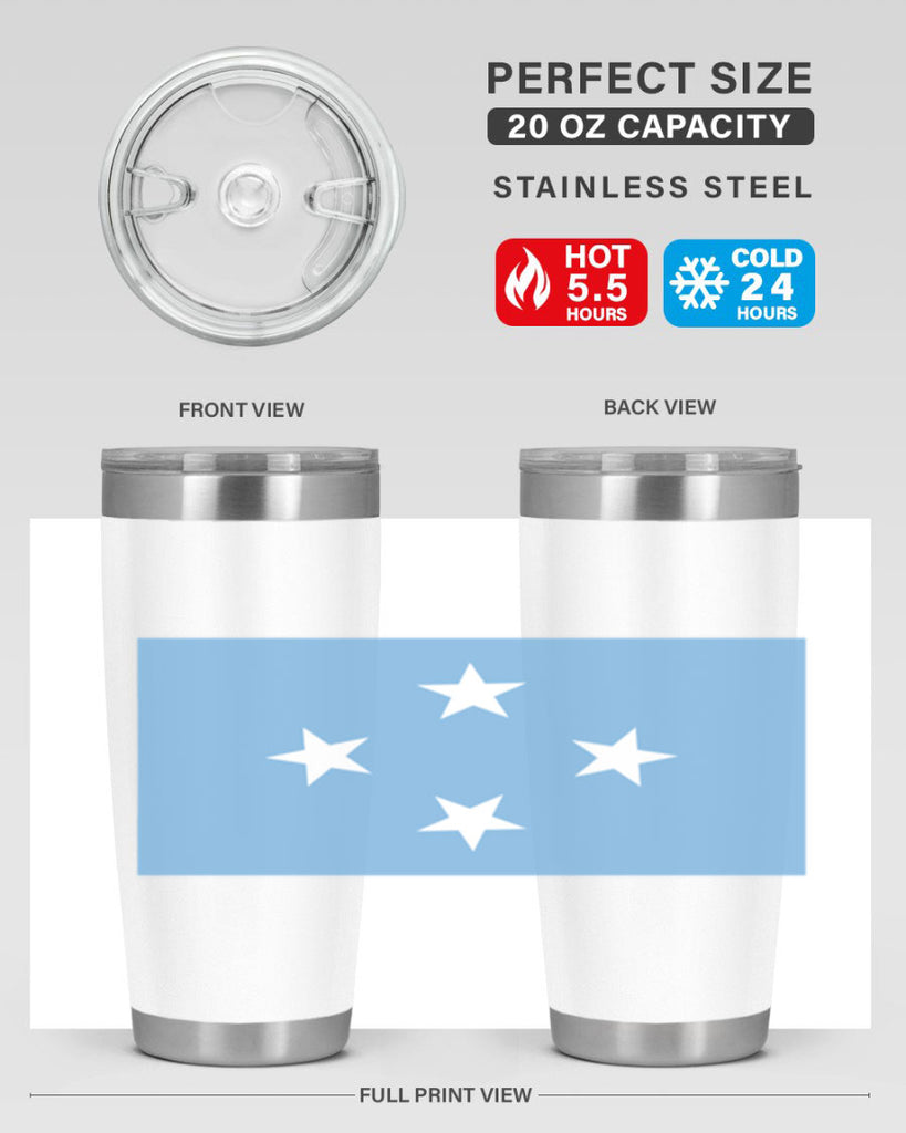 Micronesia 86#- world flags- Tumbler