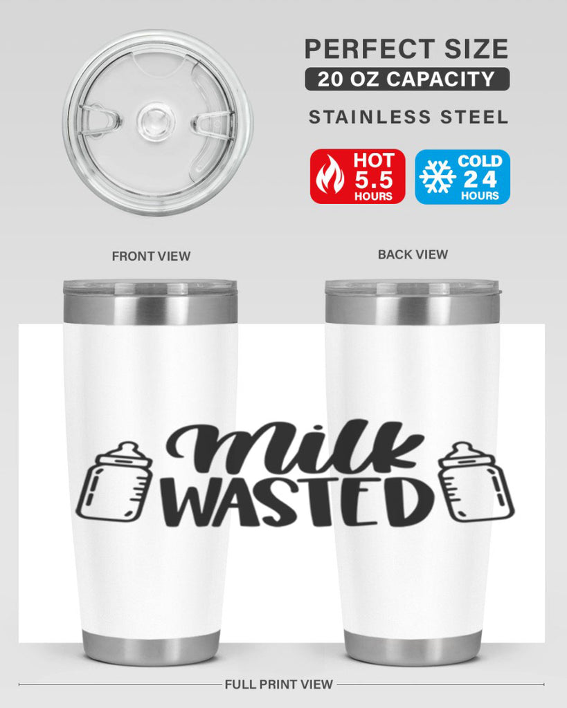Milk Wasted Style 47#- baby- tumbler
