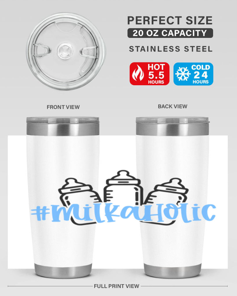 Milkaholic Style 46#- baby- tumbler
