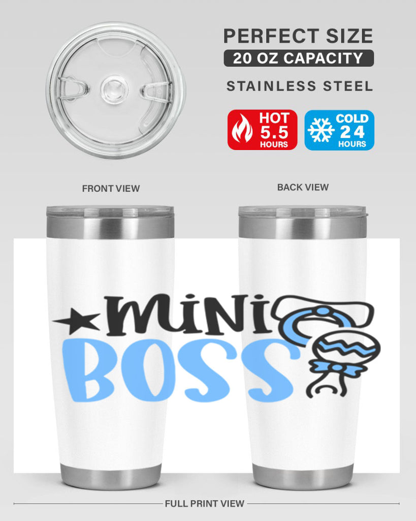 Mini Boss Style 43#- baby- tumbler