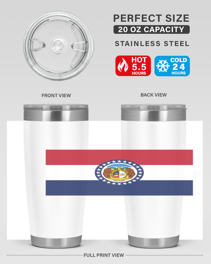 MissouriMissouri 27#- Us Flags- Tumbler