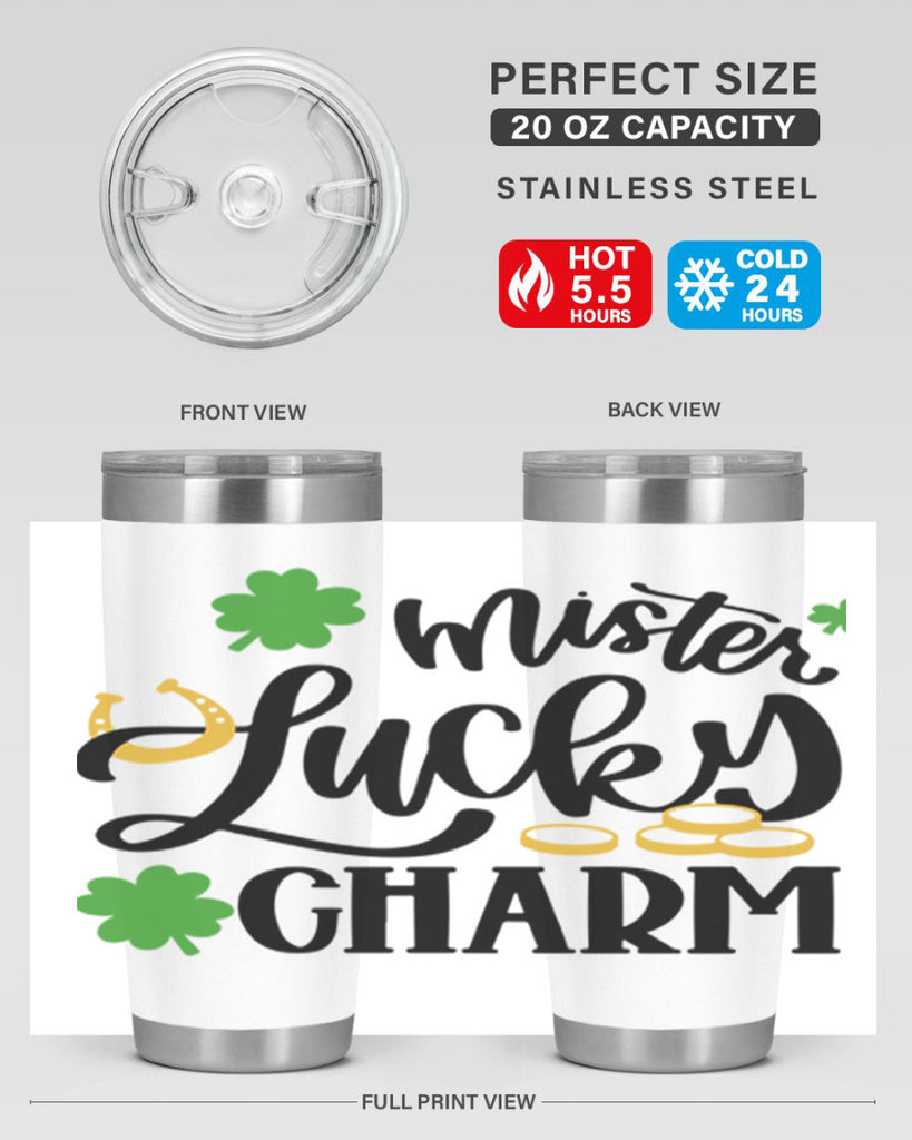 Mister Lucky Charm Style 46#- St Patricks Day- Tumbler