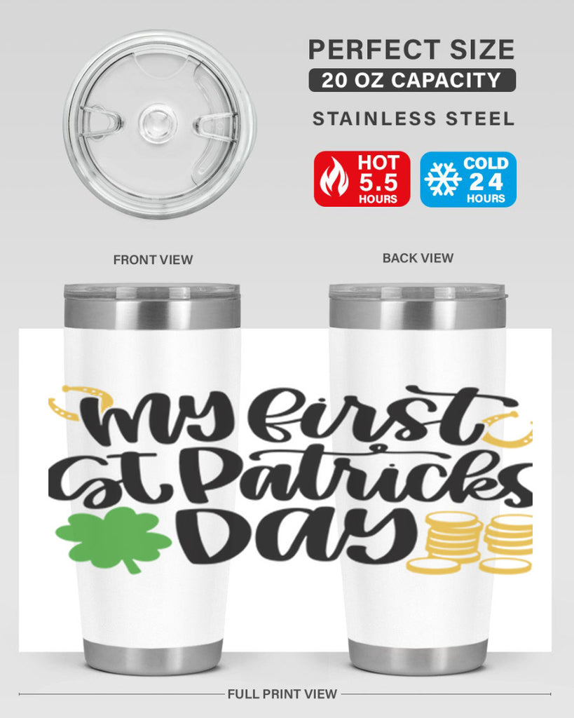 My First St Patricks Day Style 44#- St Patricks Day- Tumbler