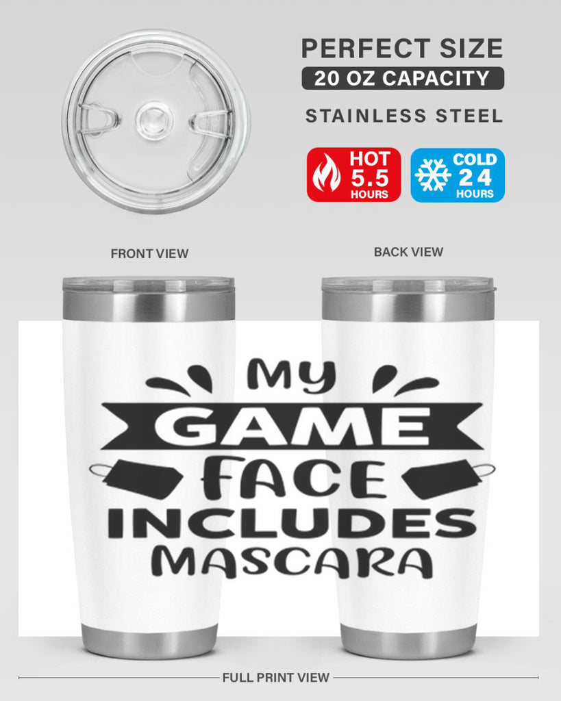 My Game Face Includes Mascara 126#- fashion- Cotton Tank