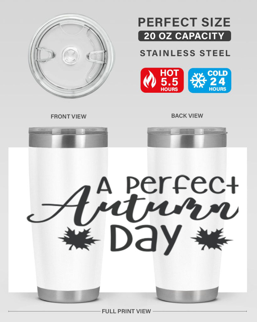 My Perfect Autumn Day 438#- fall- Tumbler