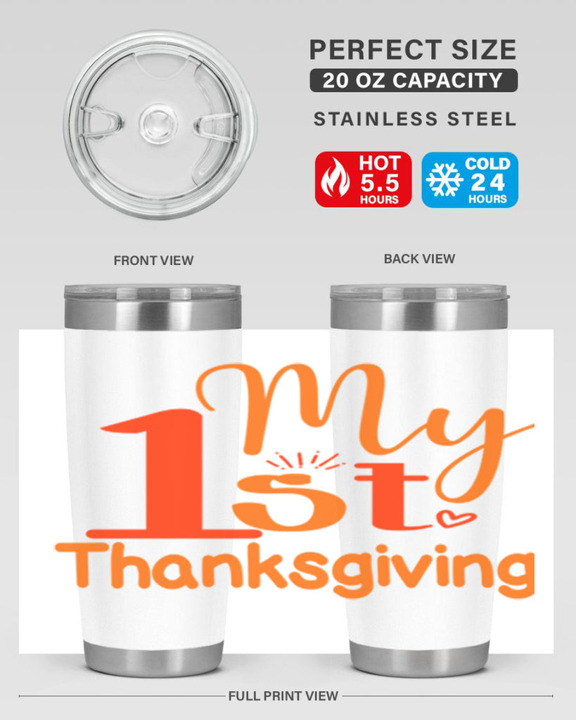 My st Thanksgiving Design 431#- fall- Tumbler