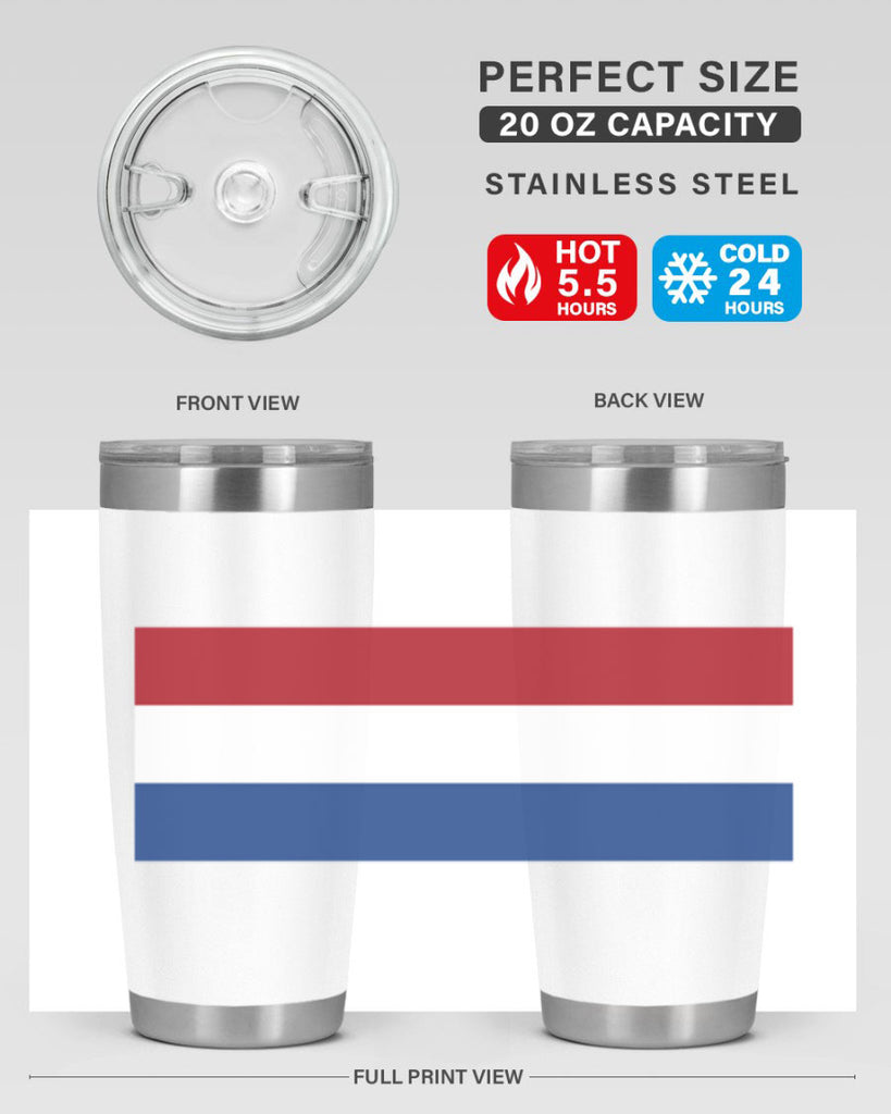 Netherlands 75#- world flags- Tumbler