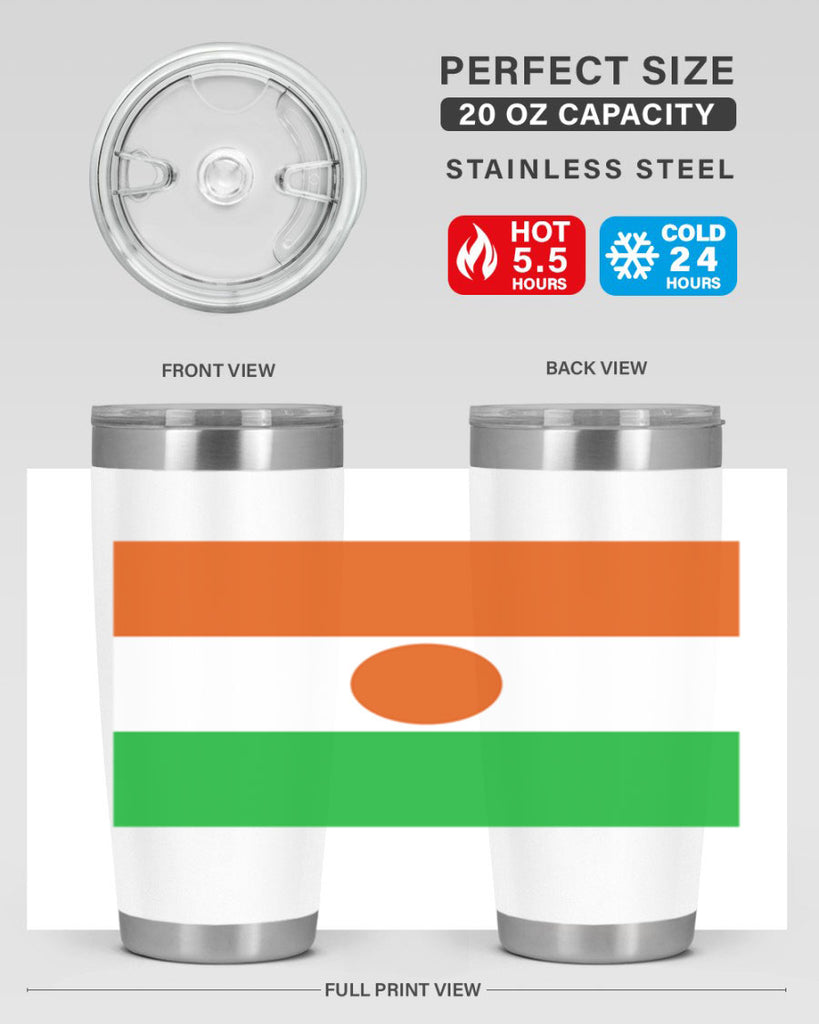 Niger 72#- world flags- Tumbler