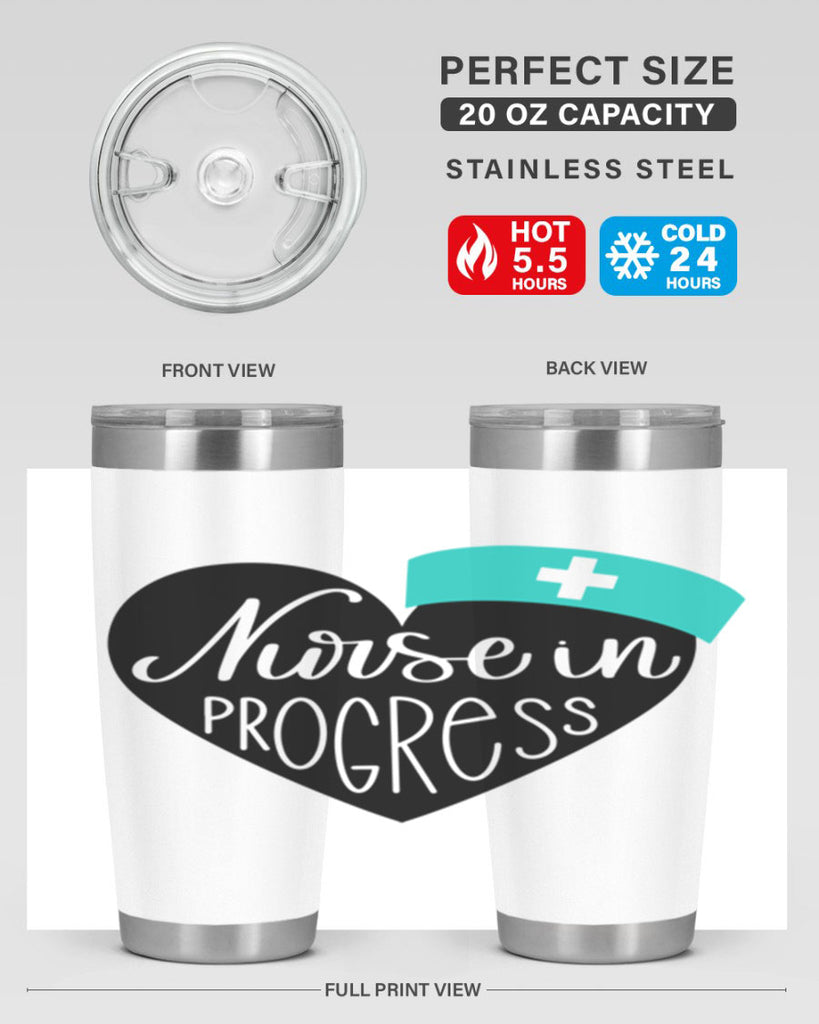 Nurse In Progress Style Style 112#- nurse- tumbler