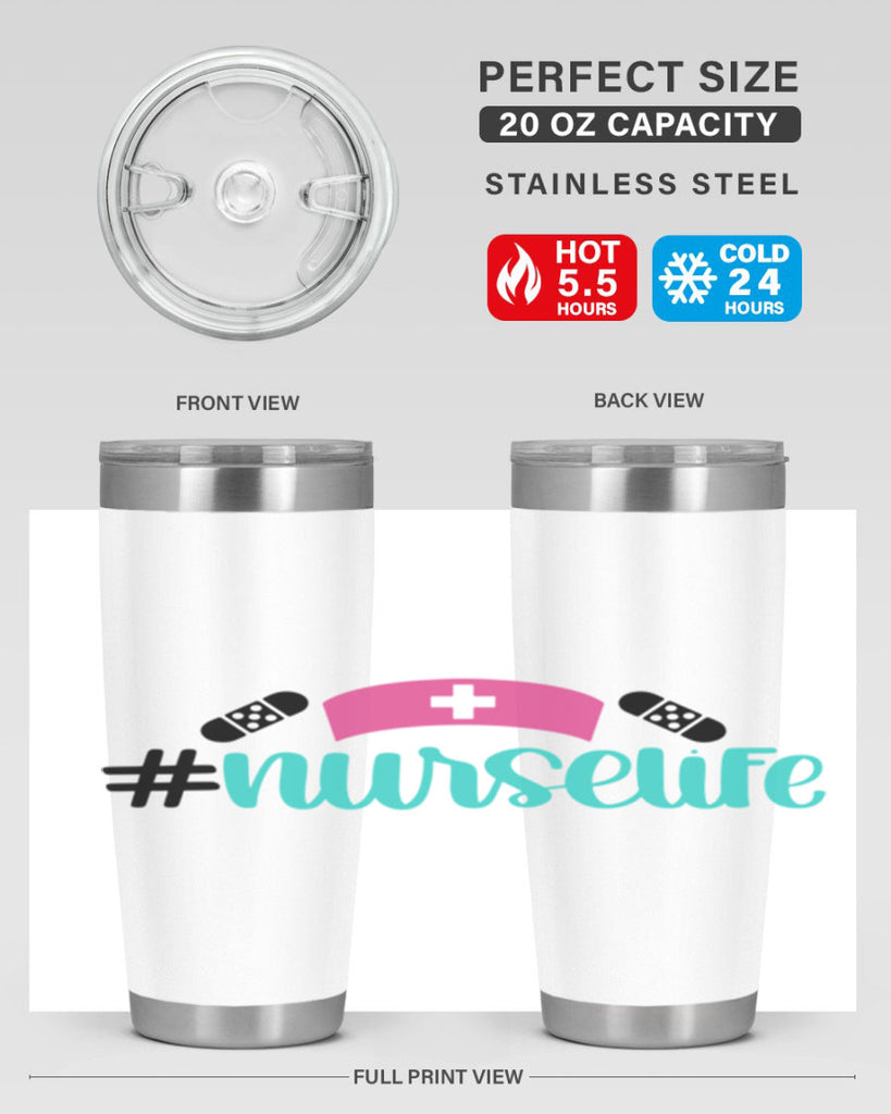 Nurse Life Style Style 107#- nurse- tumbler