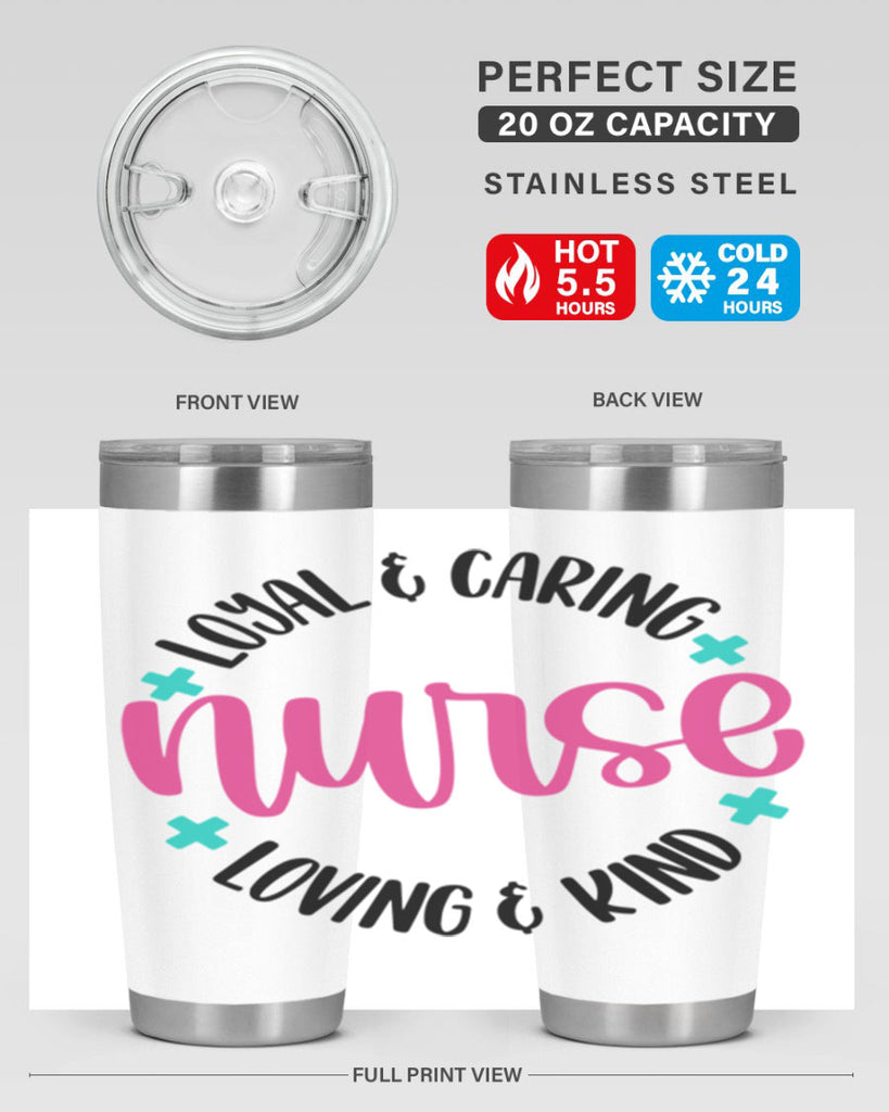 Nurse Loyal Caring Style Style 104#- nurse- tumbler