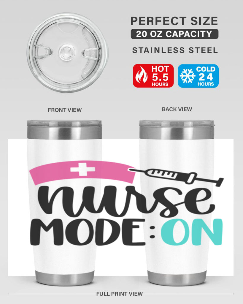 Nurse Mode ON Style Style 102#- nurse- tumbler