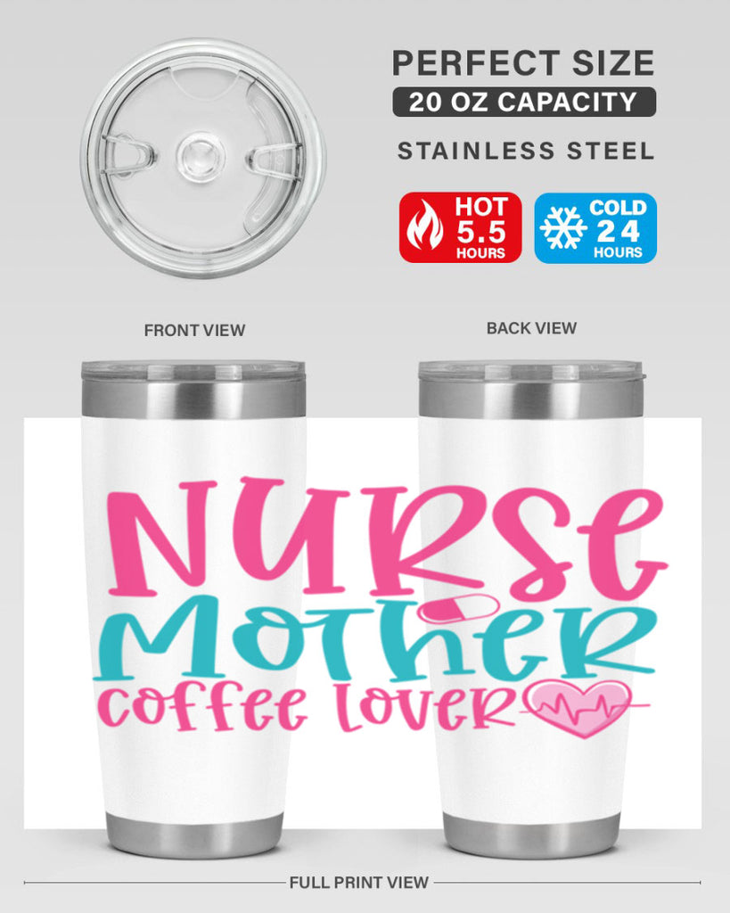 Nurse Mother Coffee Lover Style Style 99#- nurse- tumbler