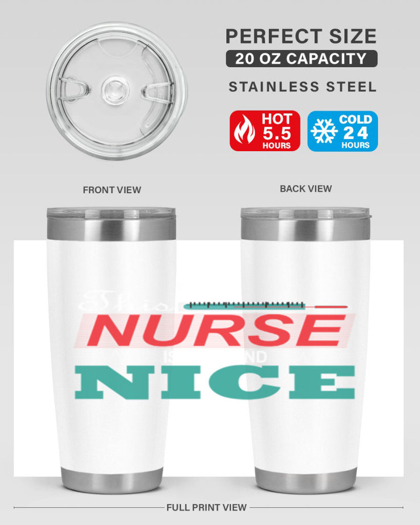 Nurse NiceTransperntPNG Style 403#- nurse- tumbler