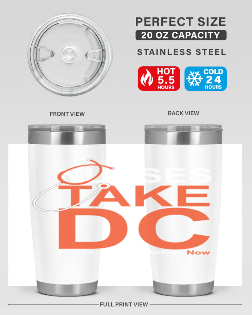Nurse Take DC Style 336#- nurse- tumbler