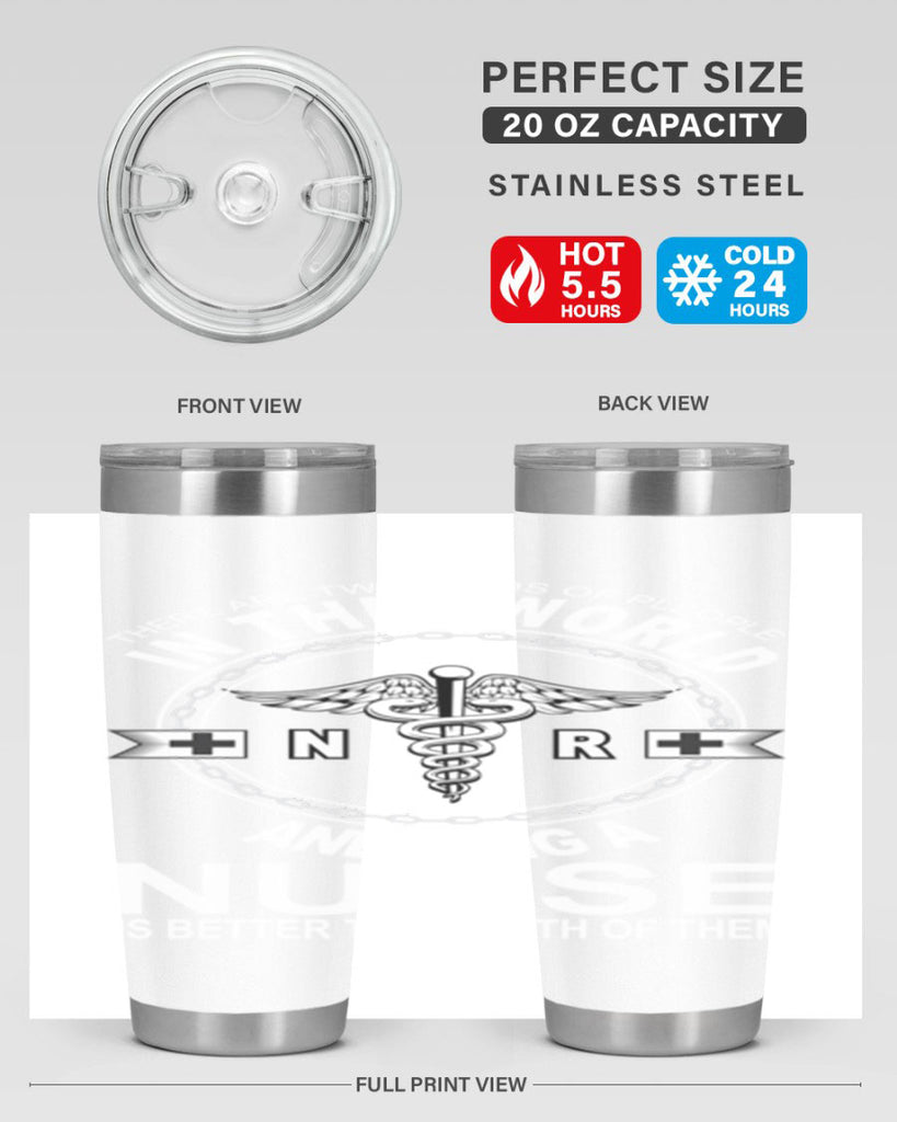 Nurse TransparentPNG Style 406#- nurse- tumbler