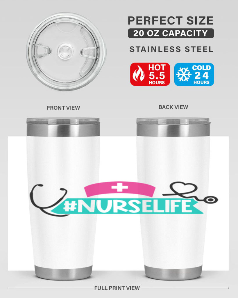 Nurselife Style Style 92#- nurse- tumbler