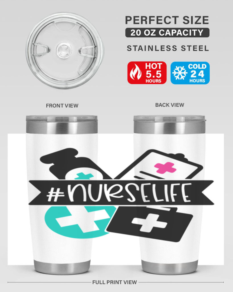 Nurselife Style Style 93#- nurse- tumbler