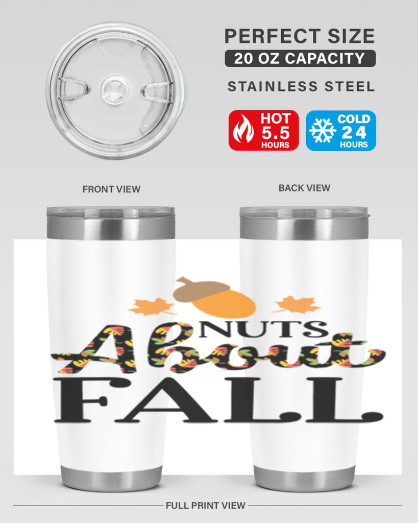 Nutsaboutfall 447#- fall- Tumbler