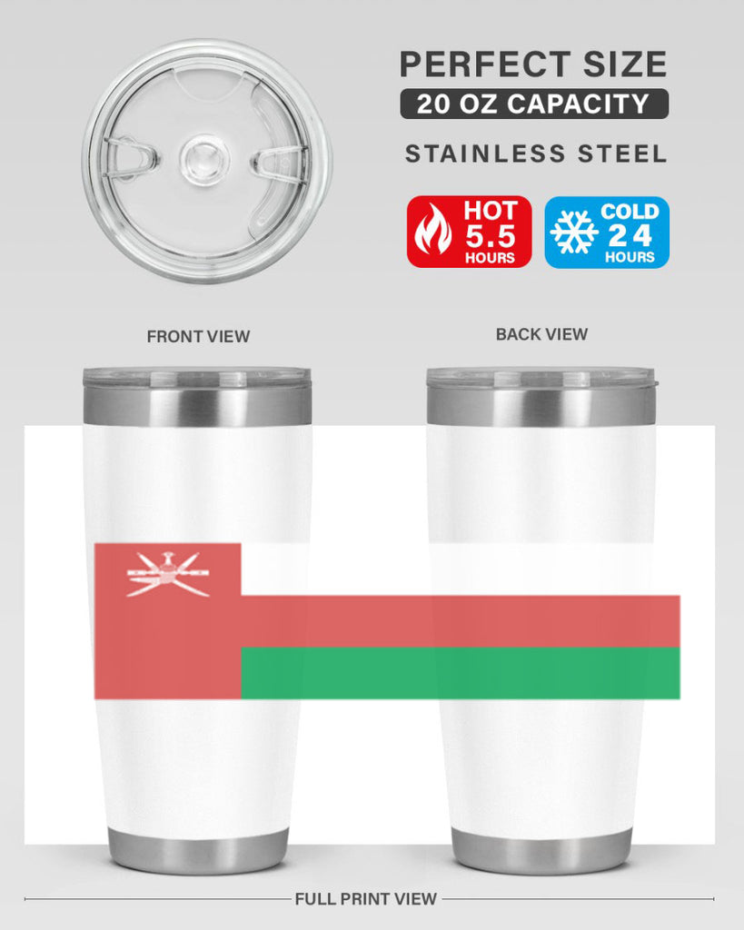 Oman 67#- world flags- Tumbler