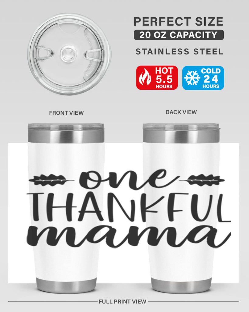 One Thankful Mama 464#- fall- Tumbler