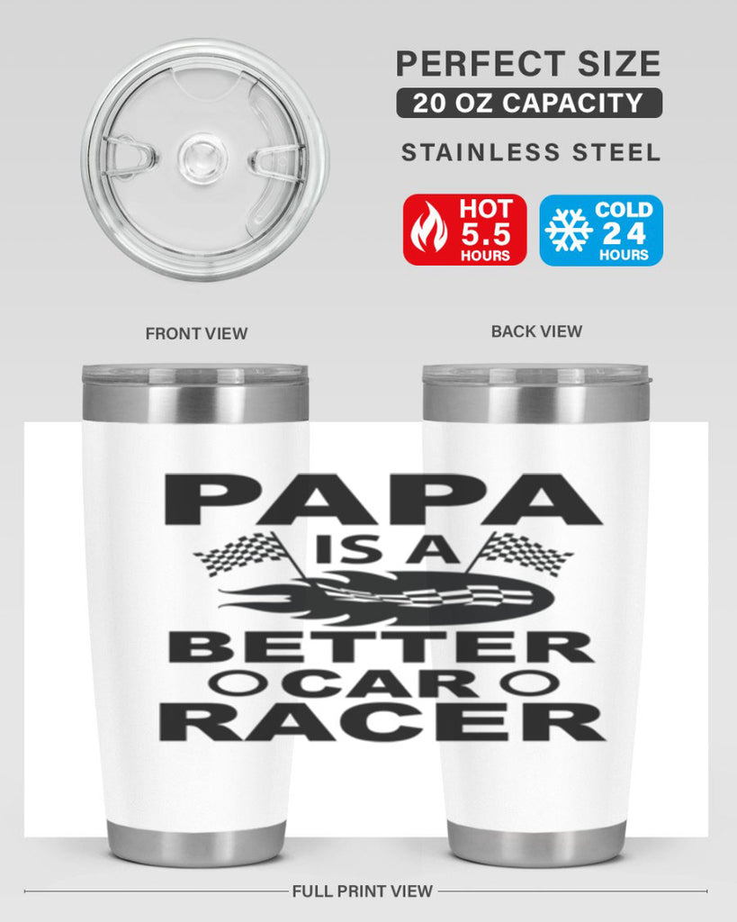 Papa Is a Better cara 115#- grandpa - papa- Tumbler