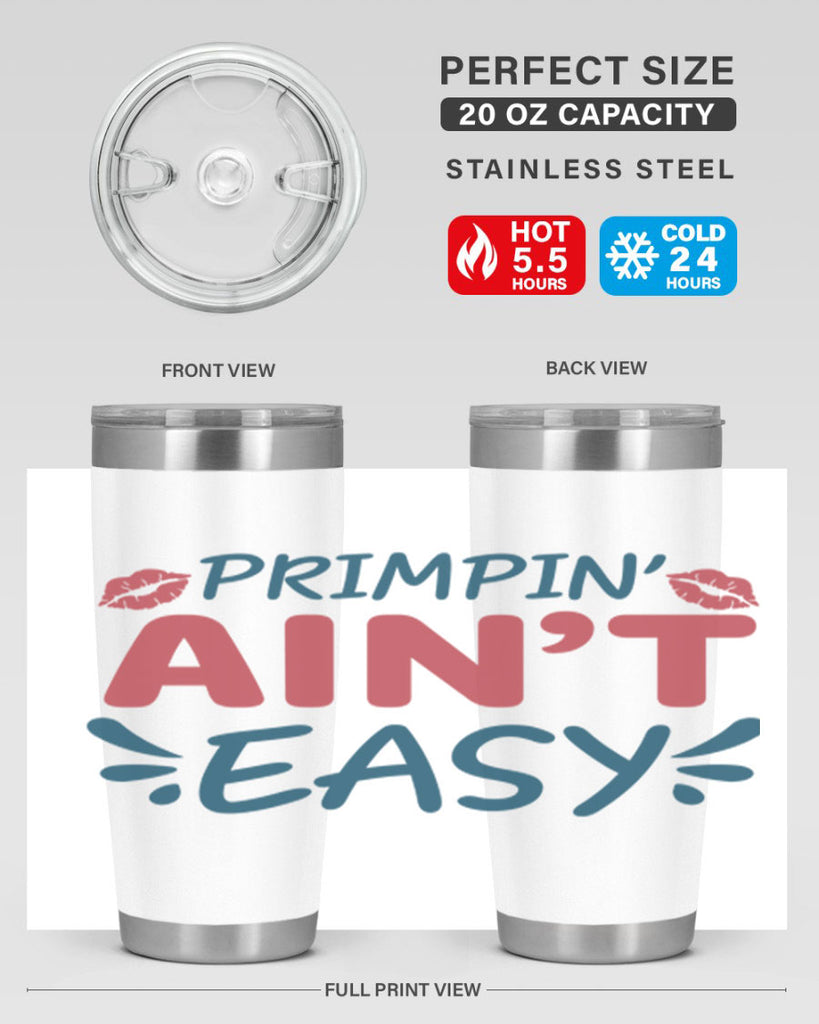 Primpin Aint Easy 132#- fashion- Cotton Tank