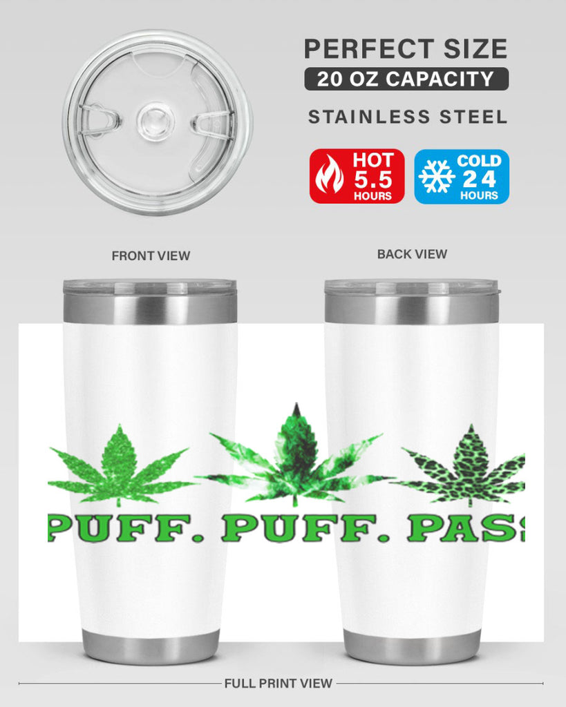 Puff Puff Pass 221#- marijuana- Tumbler