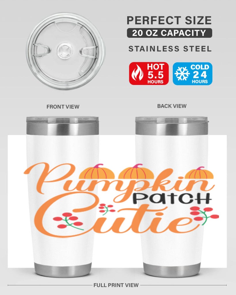 Pumpkin Patch Cutie 529#- fall- Tumbler