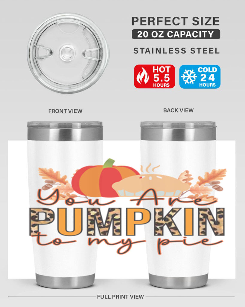 Pumpkin Pie Fall 531#- fall- Tumbler