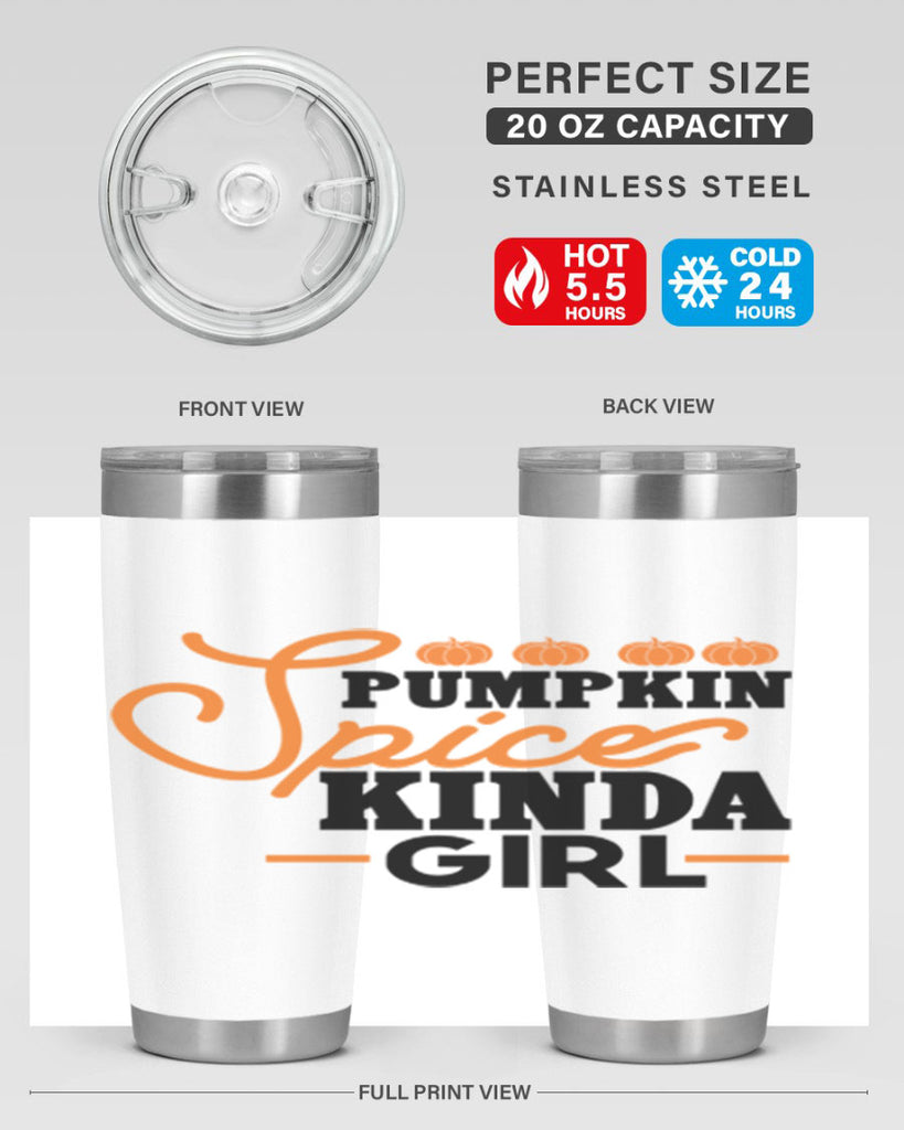 Pumpkin Spice Kinda Girl 552#- fall- Tumbler