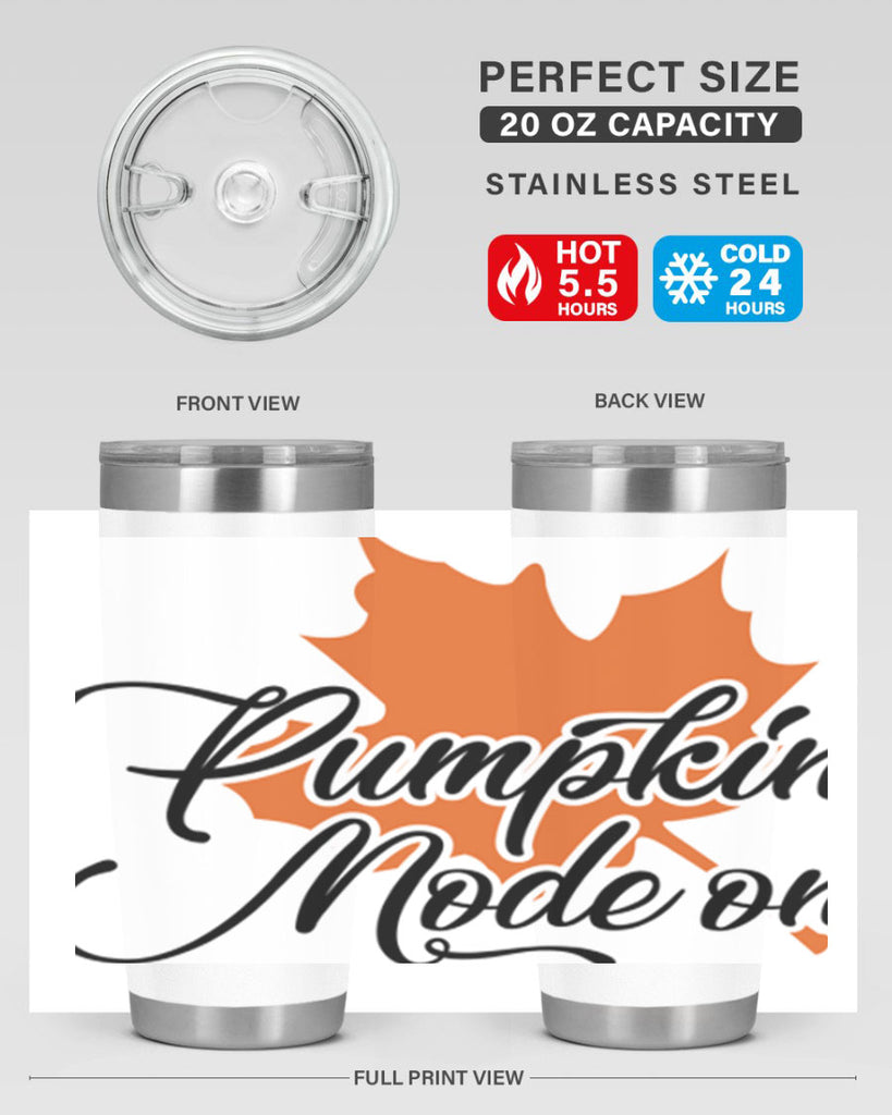 PumpkinModeondesign 563#- fall- Tumbler