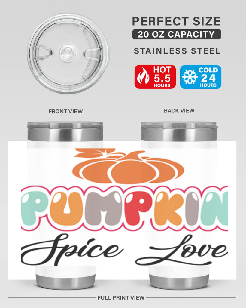 PumpkinSpiceLoverdesign 570#- fall- Tumbler