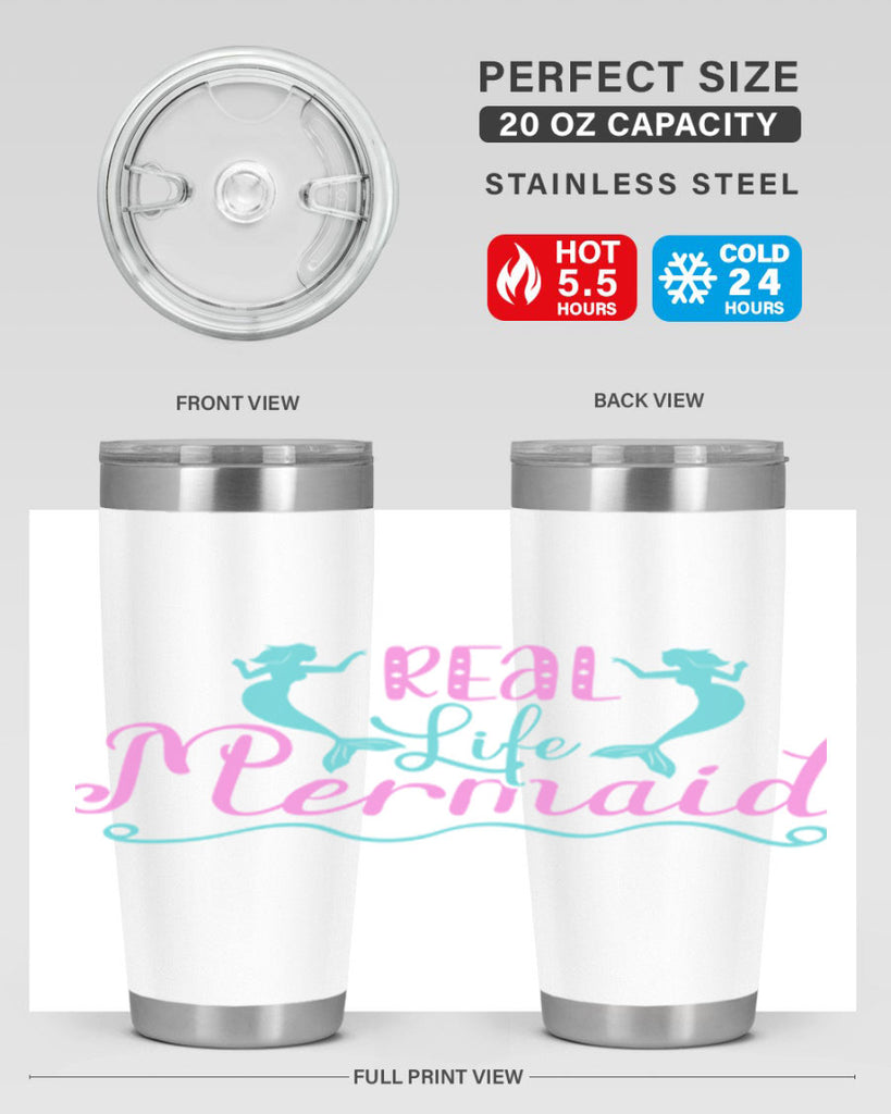 Real Life Mermaid 551#- mermaid- Tumbler