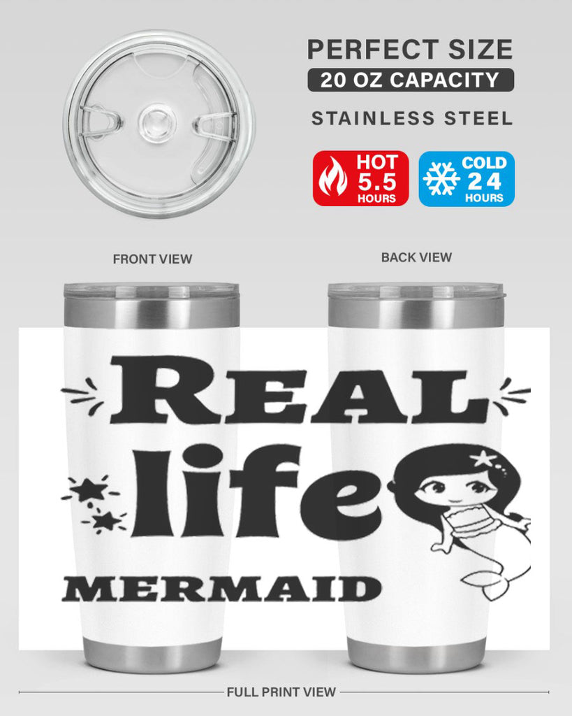 Real life mermaid 553#- mermaid- Tumbler