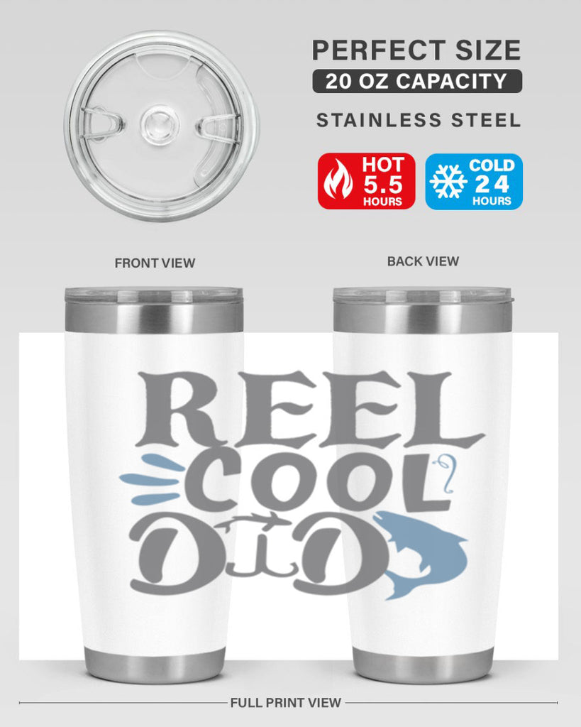 Reel Cool Dad 68#- dad- Tumbler