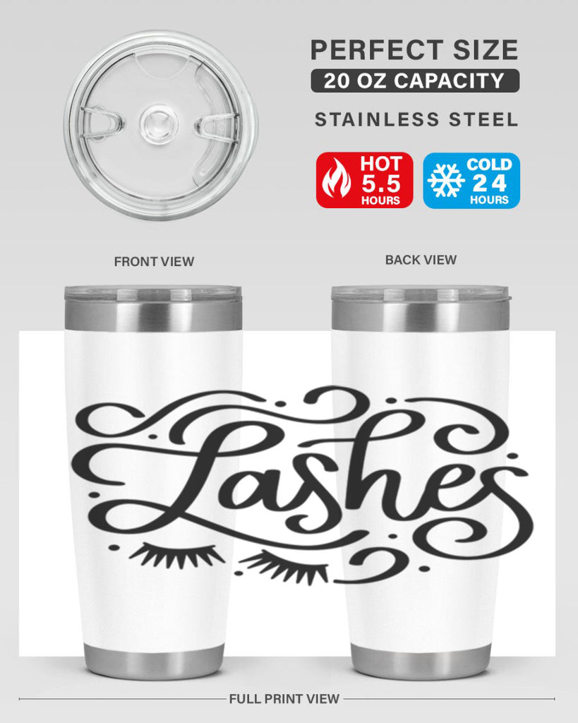 SingleLashes Style 27#- make up- Tumbler