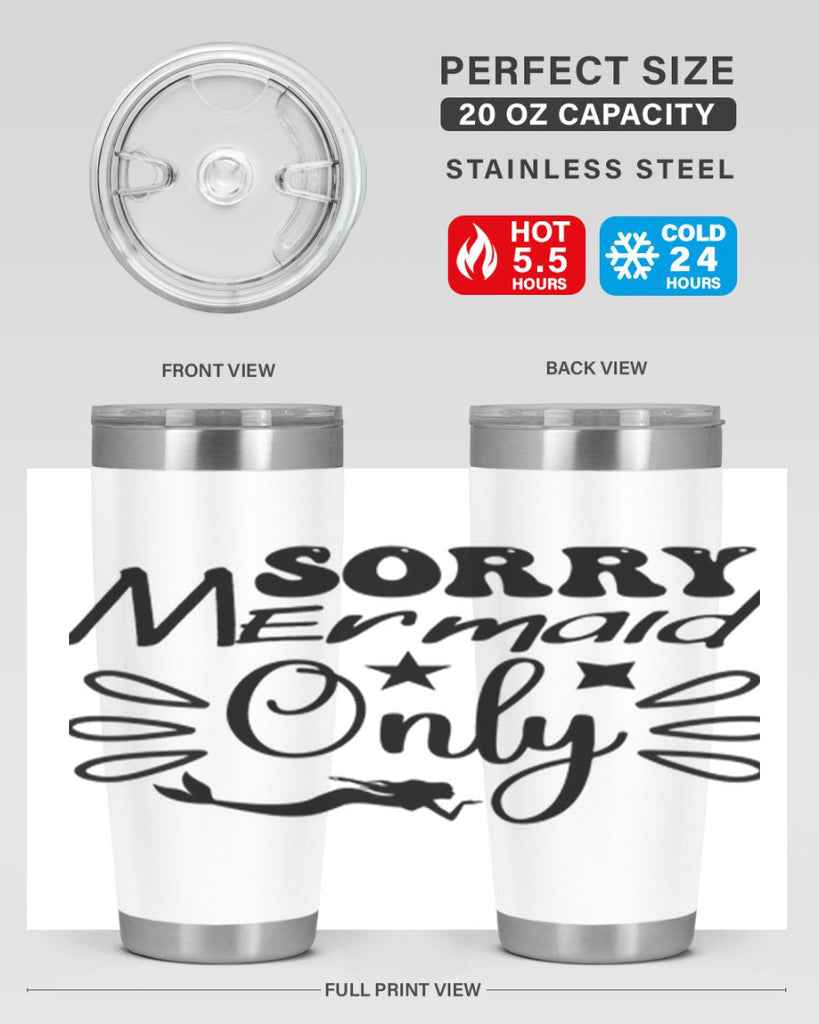 Sorry mermaid only 613#- mermaid- Tumbler