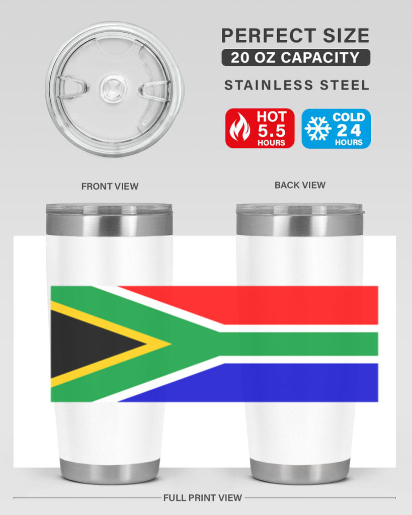 South Africa 36#- world flags- Tumbler