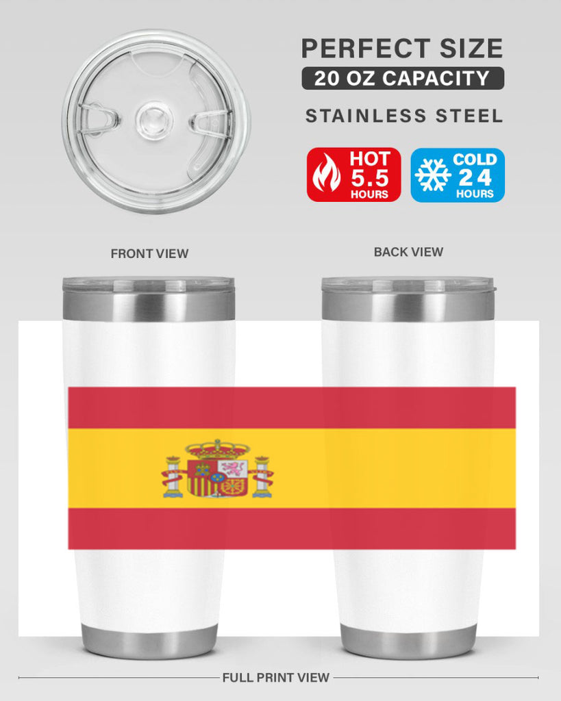 Spain 33#- world flags- Tumbler