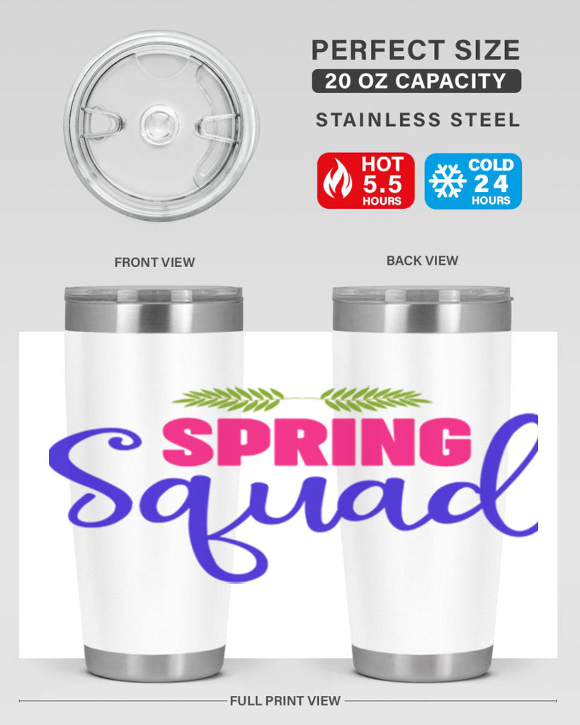 Spring Squad 472#- spring- Tumbler