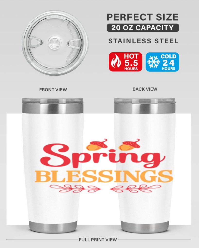 Spring blessings 421#- spring- Tumbler