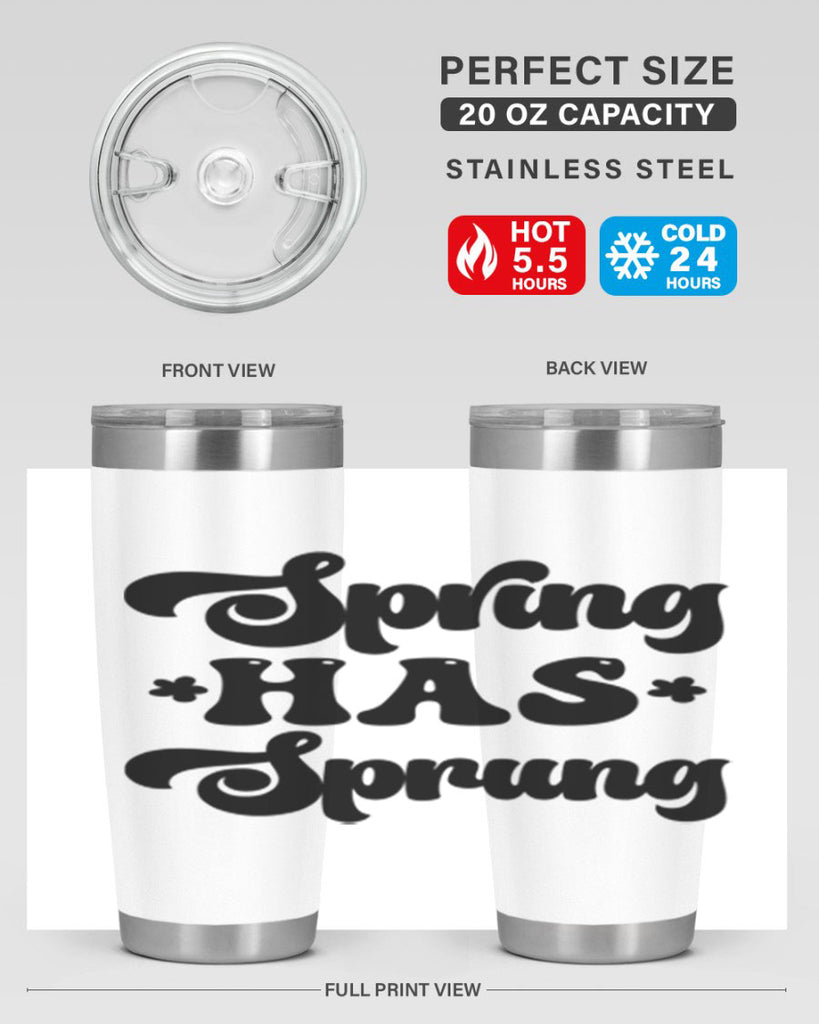 Spring has sprung  492#- spring- Tumbler