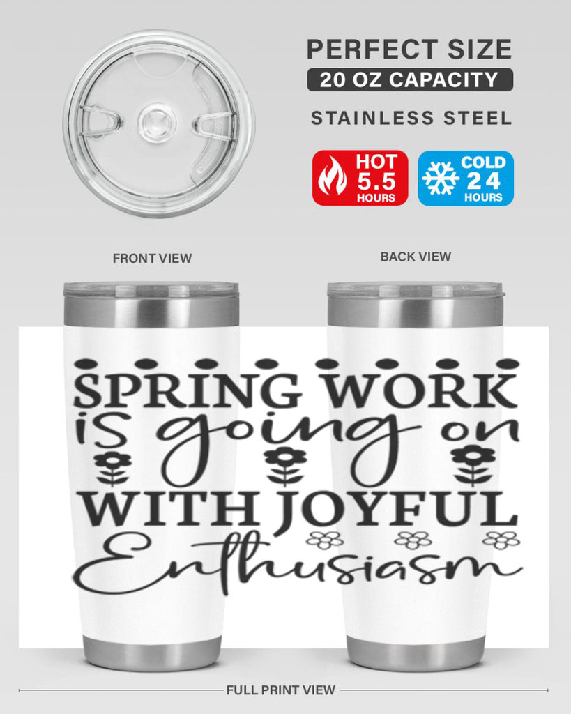 Spring work is going on 521#- spring- Tumbler