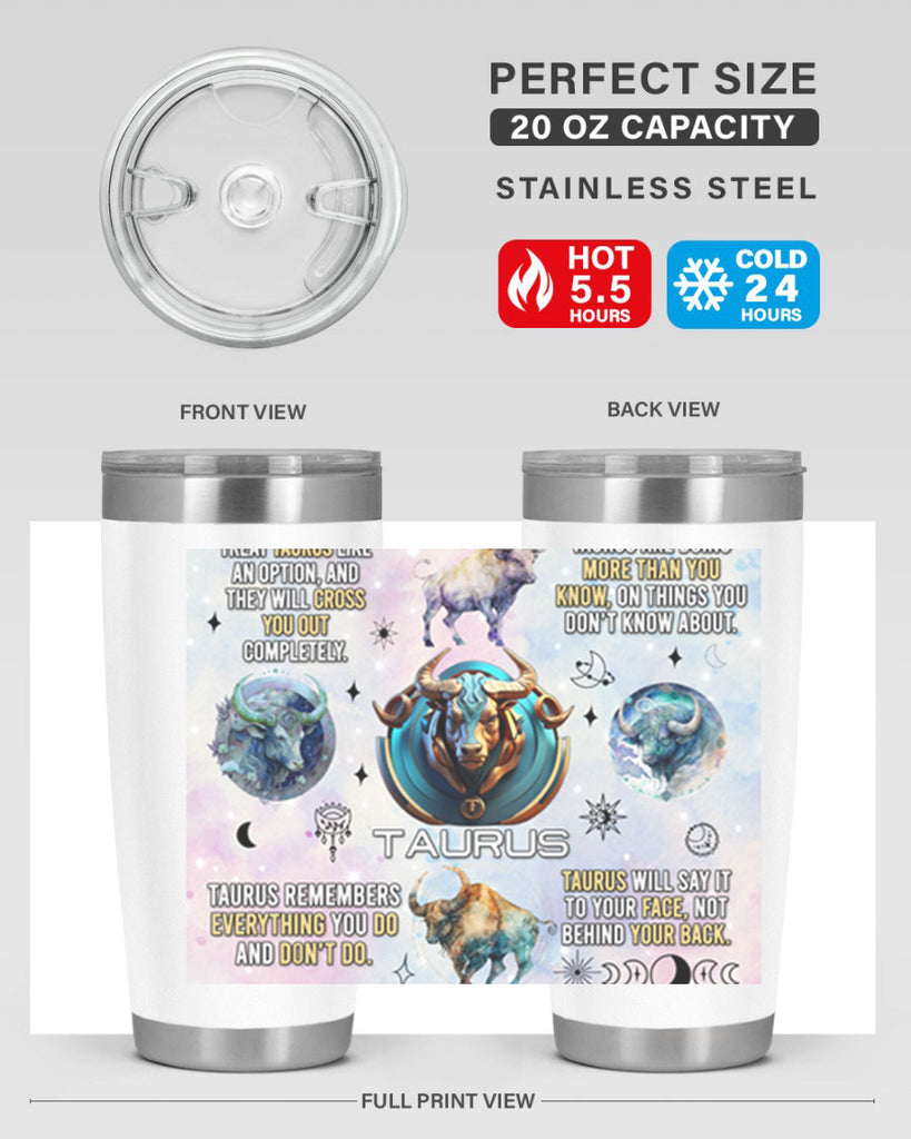 StraightTaurus 478#- zodiac- Tumbler