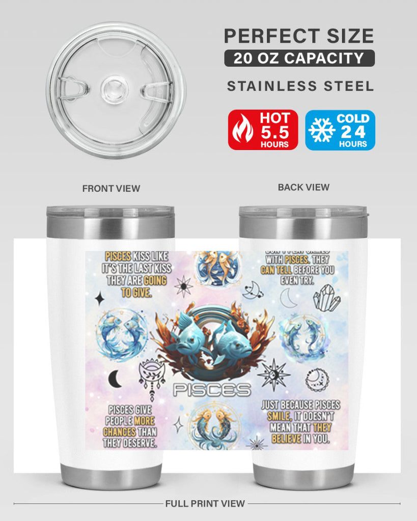 Straightpisces 475#- zodiac- Tumbler